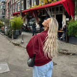 Clara | Damen Oversized-Bomberjacke