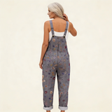 Élodie | Pelēka boho stila ziedu kleita