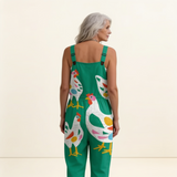 Apolline | Luminescent Prairie Green Playful Design