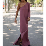 Zoe - Elegants un viegls vienpusējs kleits