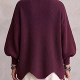 Isadora - Oversize Collared kardigāns Ar Liels Metal pogas