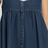 Capucine | Vintage Mazgāta Džinsu Maxi Kleita