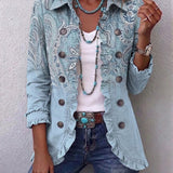 Remedios - Chaqueta Cachemira Vintage con Volantes