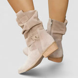 Estrella - Botas Camperas de Caña Arrugada