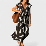 Valery - Flowing V - Neck kleita