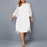 Kirsty™ - Stilīgs Plus-Size Midi Kleita mūsdienīgām sievietēm