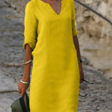 Josette™ - Elegants kleita ar V-veida izgriezumu