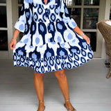 Chic Faltenkleid