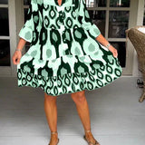 Chic Faltenkleid