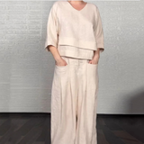 Noa | Elegantes Minimalistisches Zweiteiliges Ensemble