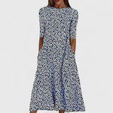 Sarah - Elegants midi kleita